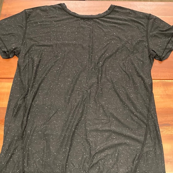 Lululemon Splatter Dye black tie back tee - Picture 4 of 4